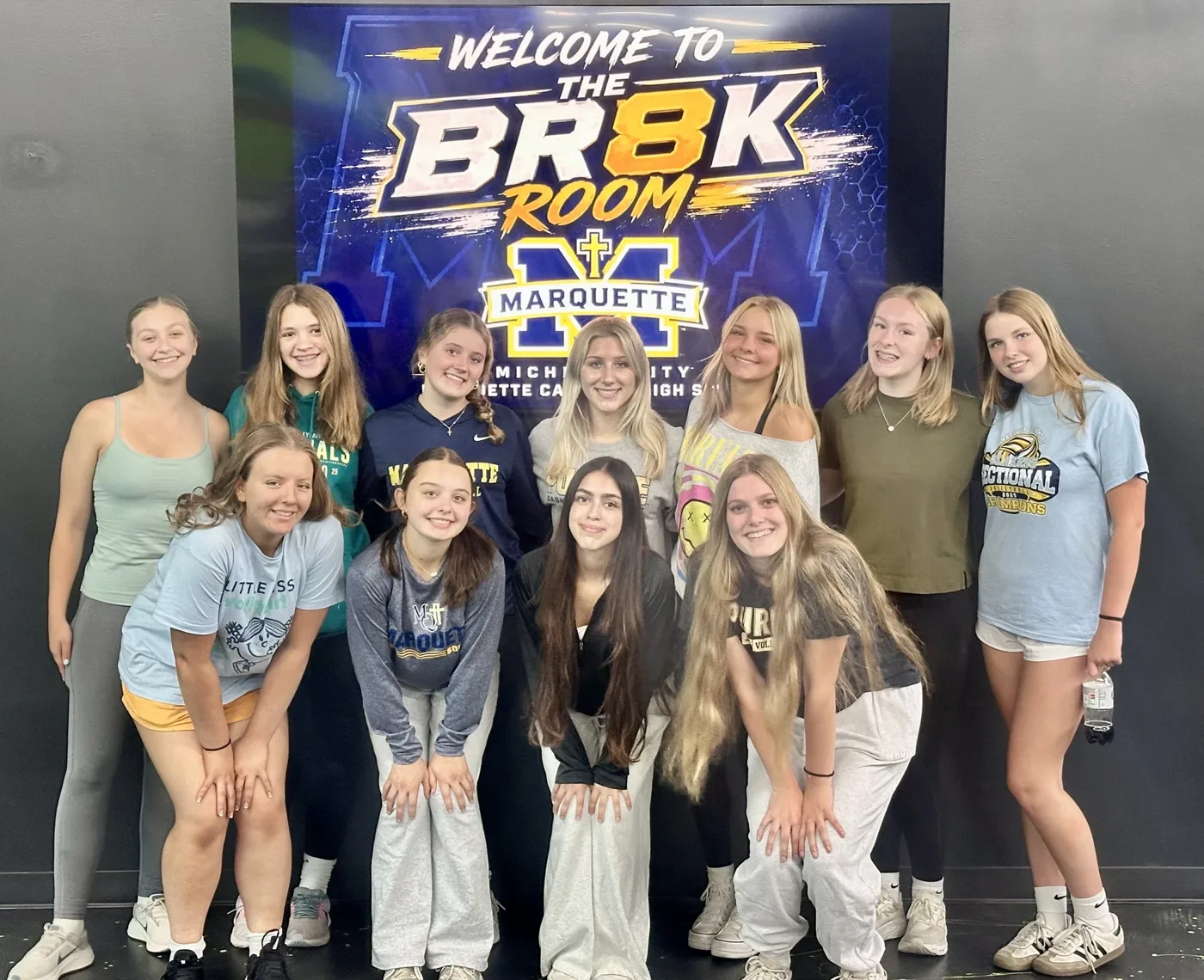 Marquette Volleyball Team Visit